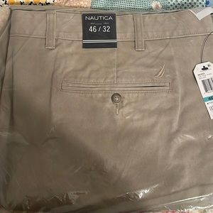 Mens Nautica Khaki pants NWT 46x32